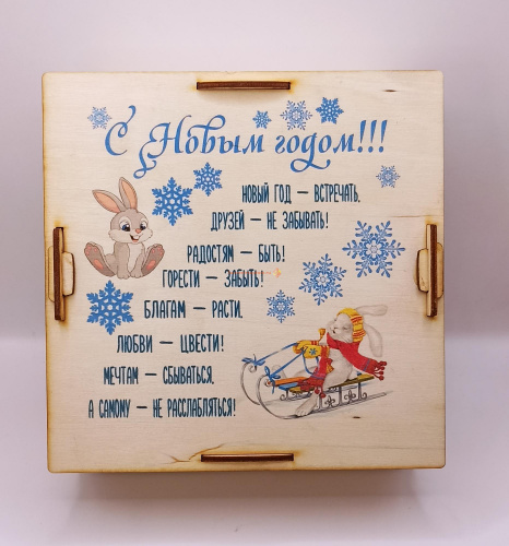 Купить Копилка на каждый день "Зайки на санках" во Омске Копилка на каждый день "Зайки на санках" во Омске